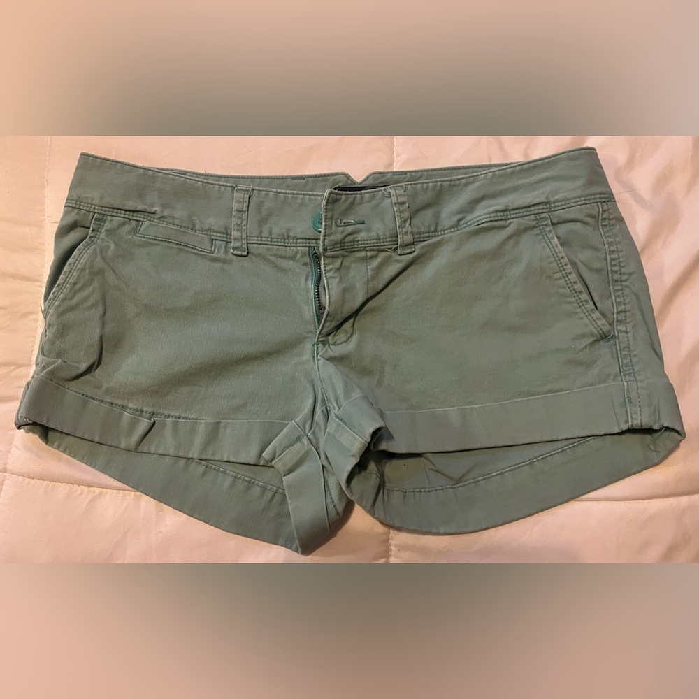 Mint Green American Eagle Shorts